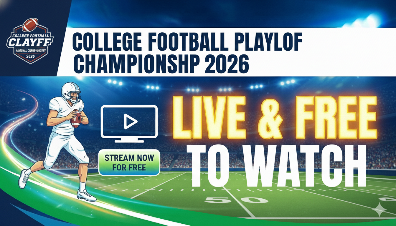 Read more about the article College Football Playoff  Live Stream Free Championship 2026